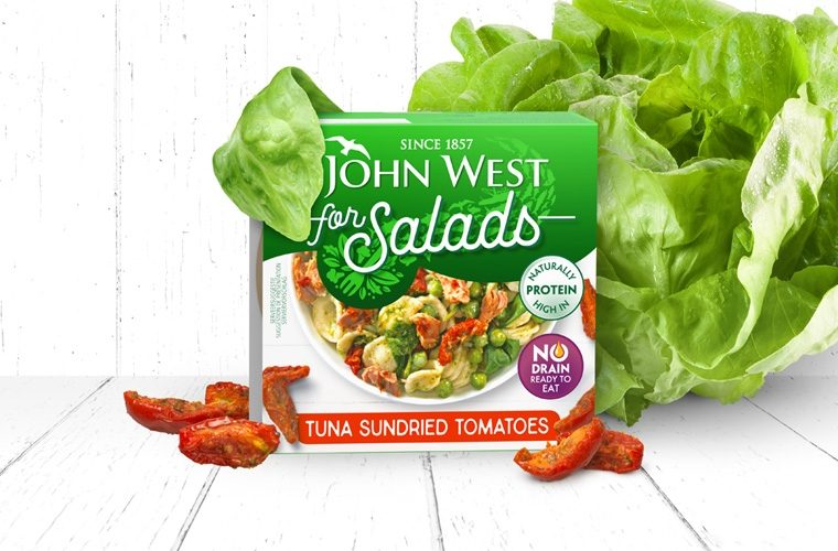 John West For Salads - Packaging Design