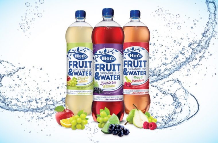 Hero fruitdranken - Packaging Design